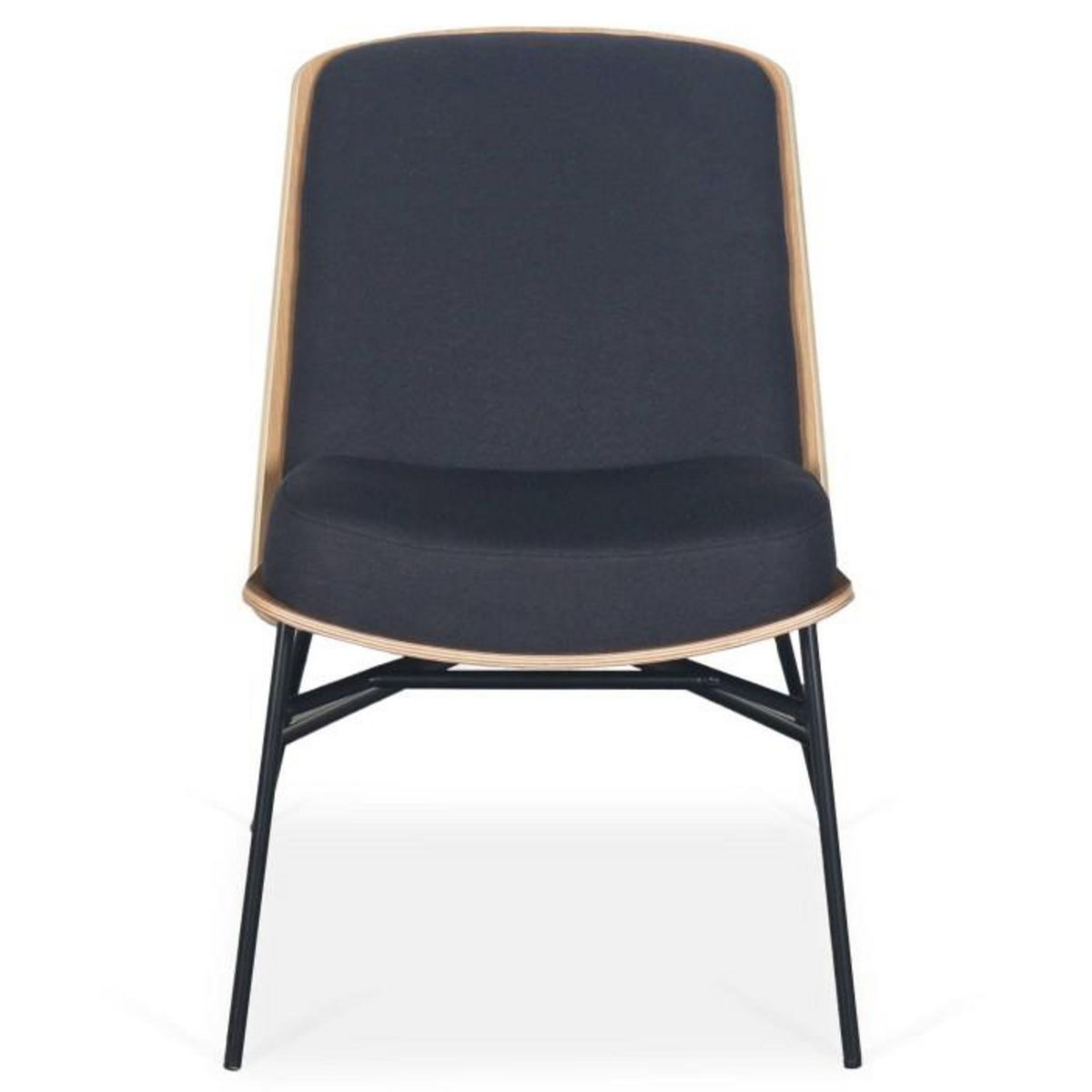 Paris Prix Fauteuil Design  Vincente  80cm Noir