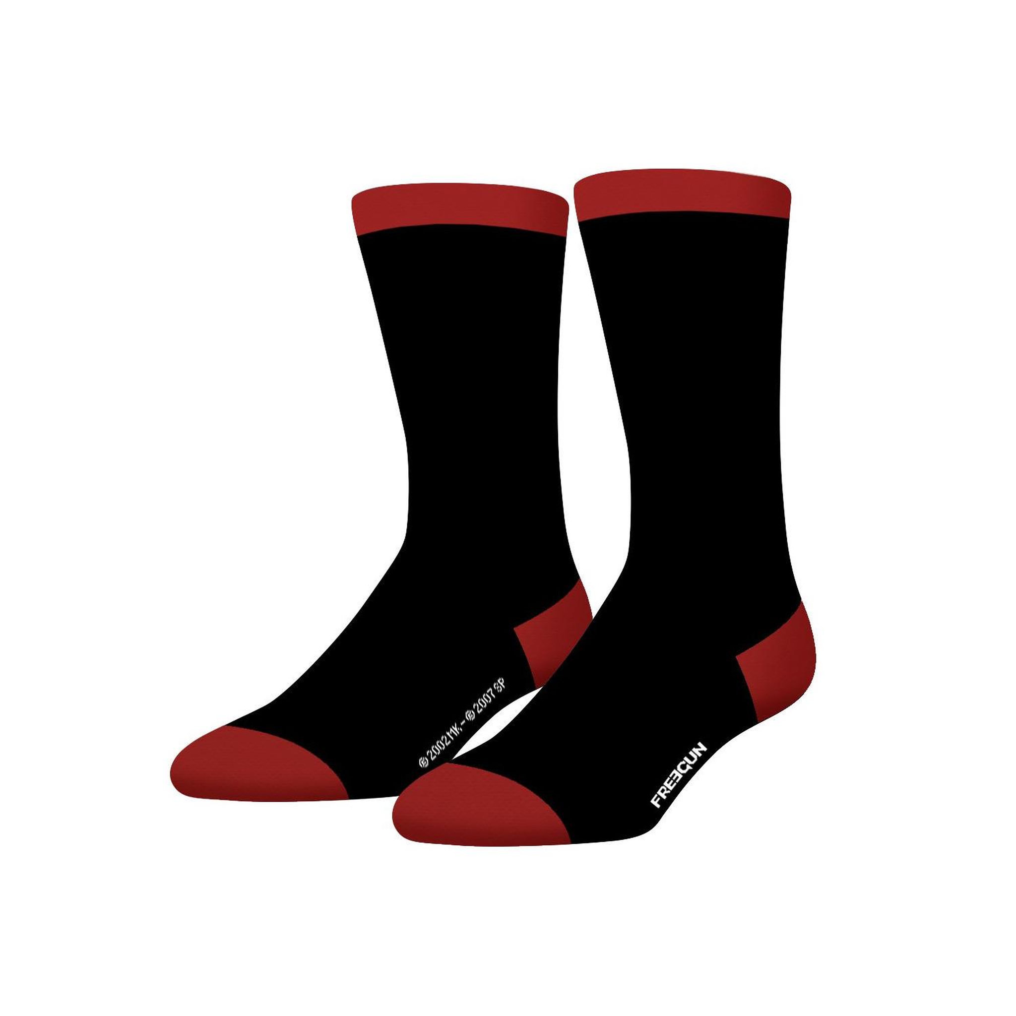 Voir la diapositive 4 : FREEGUN Lot de 4 paires de chaussettes homme Naruto Shippuden