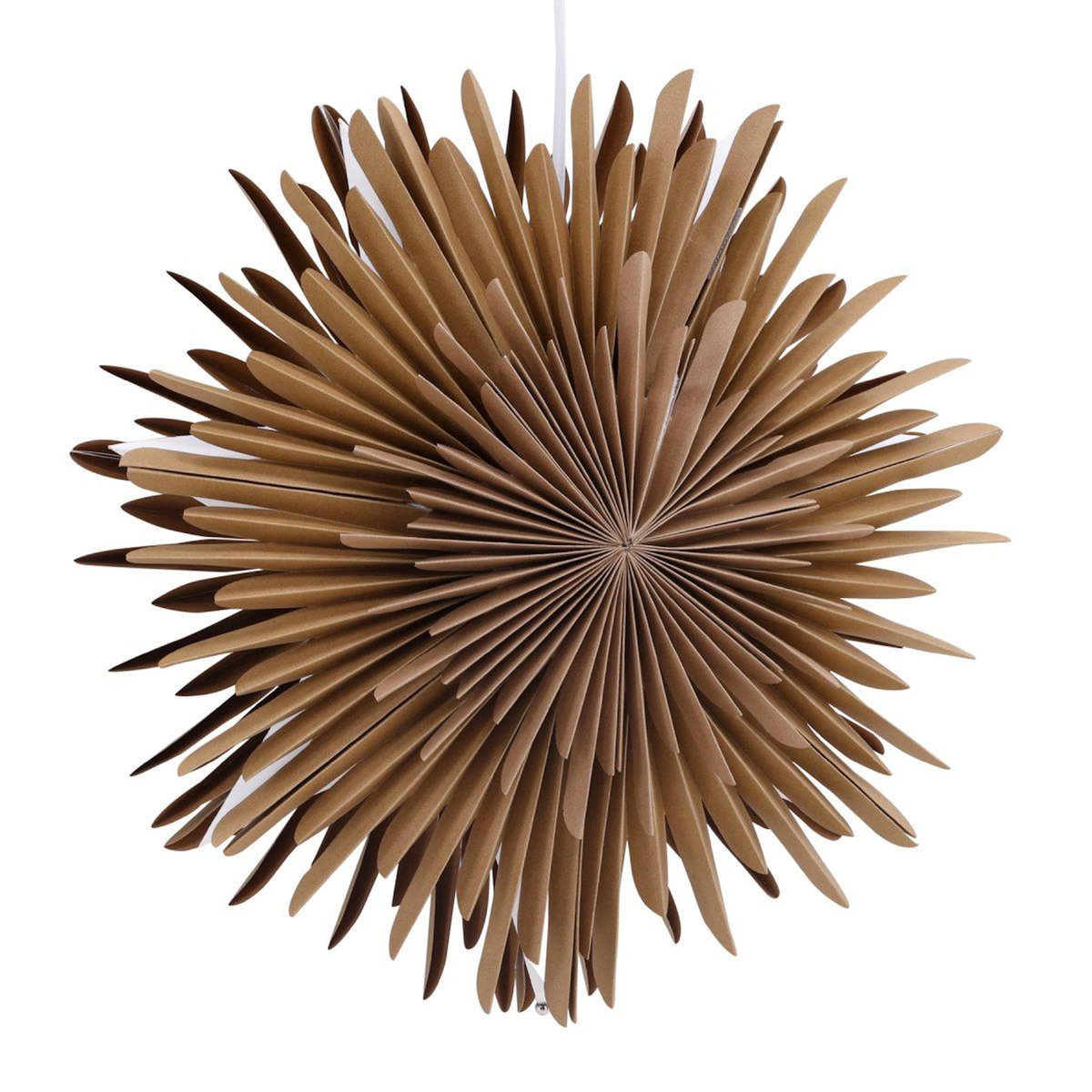 Paris Prix Lampe Suspension Design  Selen  35cm Marron Clair