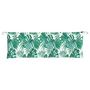 Voir la diapositive 5 : VIDAXL Coussins de banc de jardin lot de 2 motif de feuilles