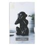Voir la diapositive 6 : Paris Prix Statuette Déco  Singe  28cm Noir
