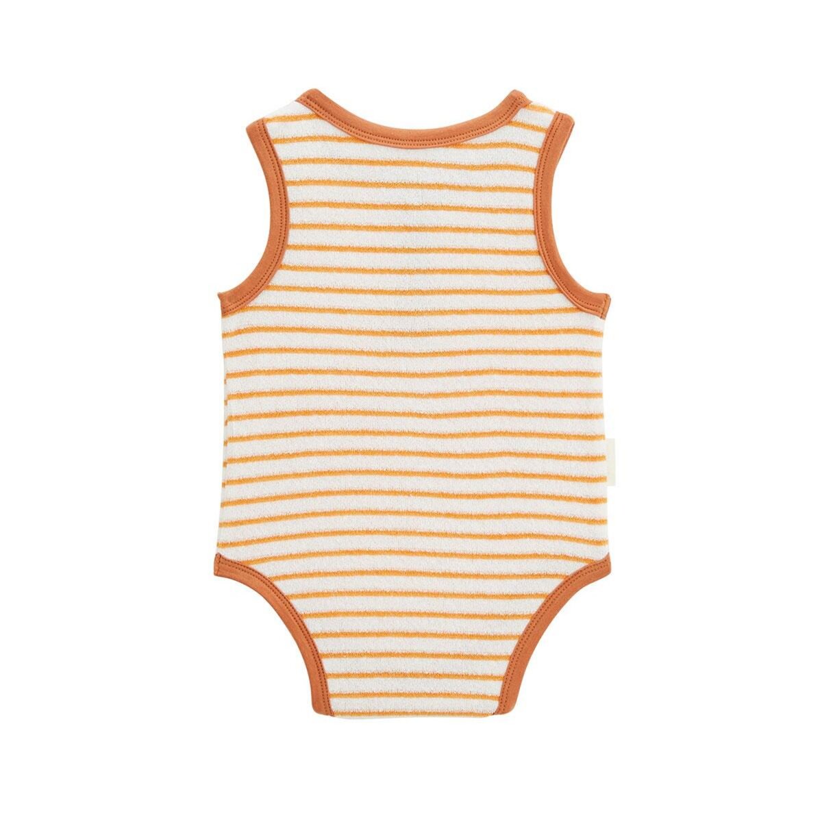 Petit Béguin Lot de 2 bodies bébé sans manches en éponge Mio