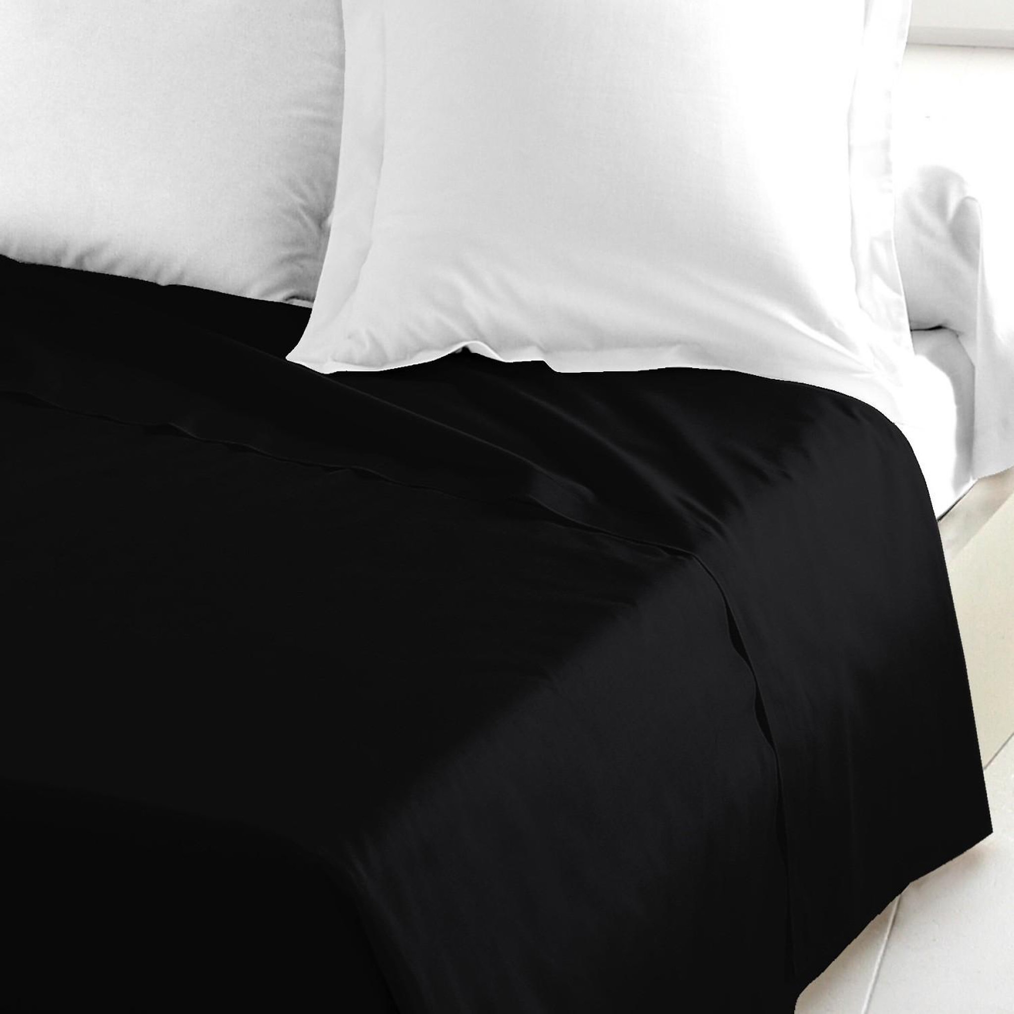 Voir la diapositive 1 : Home collection Drap plat 100% coton
