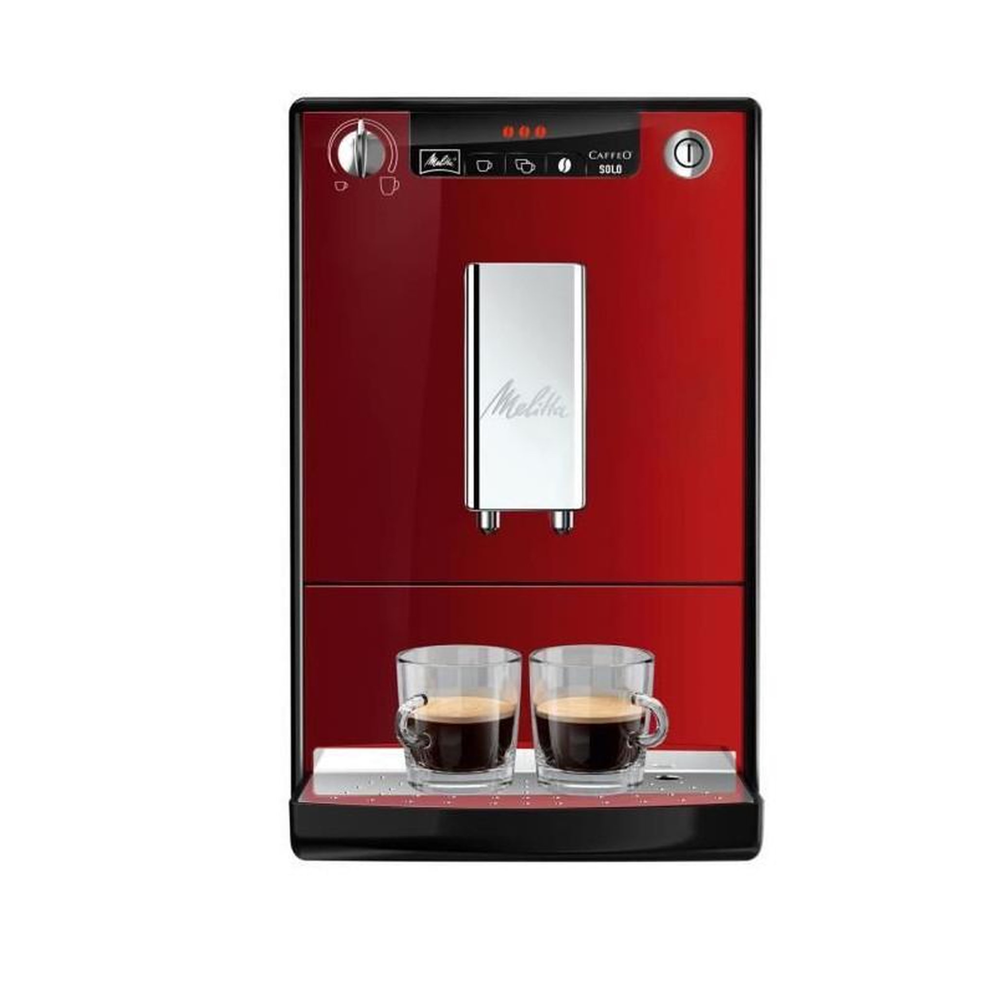 Melitta MELITTA E950-104 Machine expresso automatique avec broyeur Caffeo Solo - Rouge