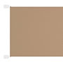 Voir la diapositive 2 : VIDAXL Auvent vertical Taupe 250x360 cm Tissu oxford