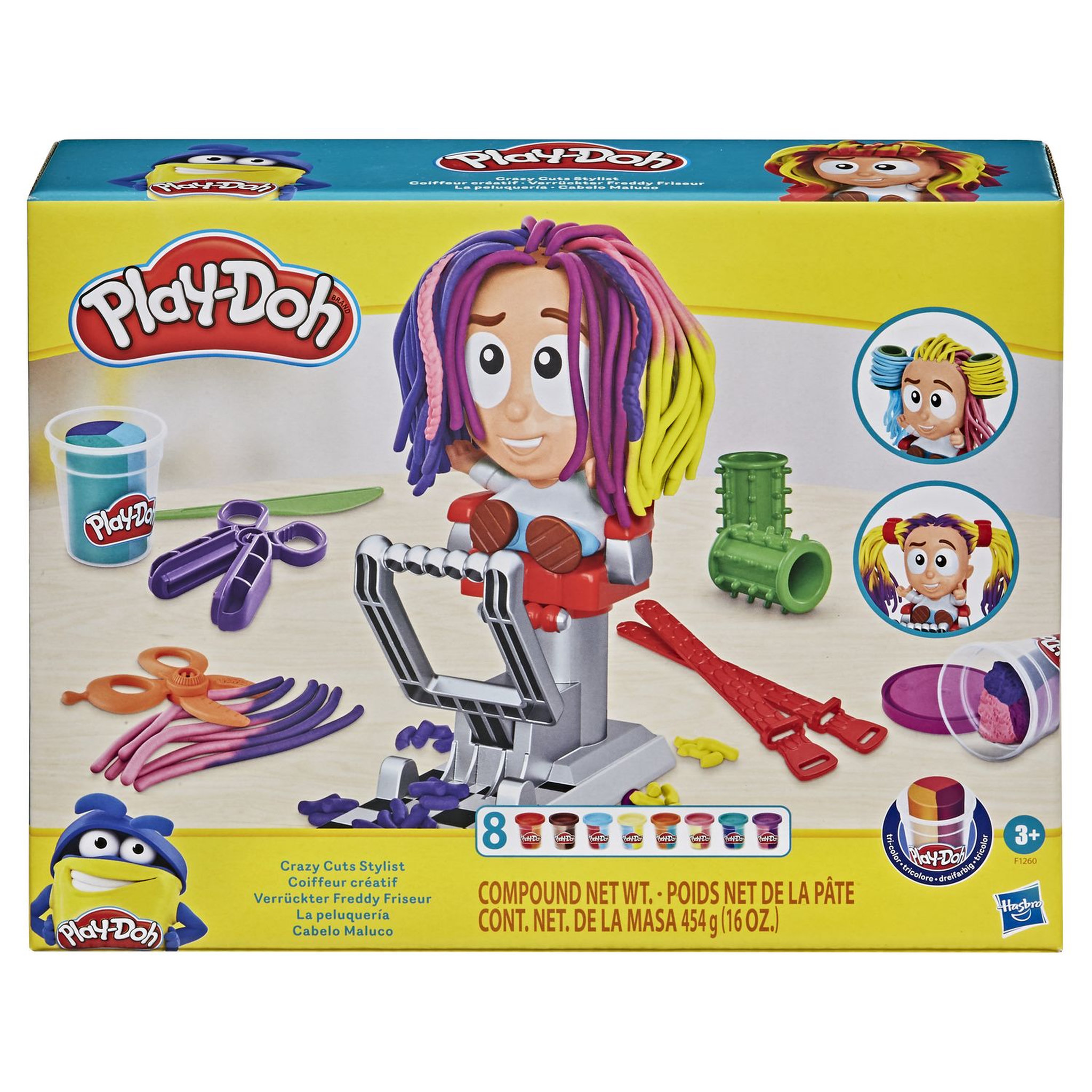 Voir la diapositive 1 : HASBRO Play-Doh - Le coiffeur Pate à modeler 