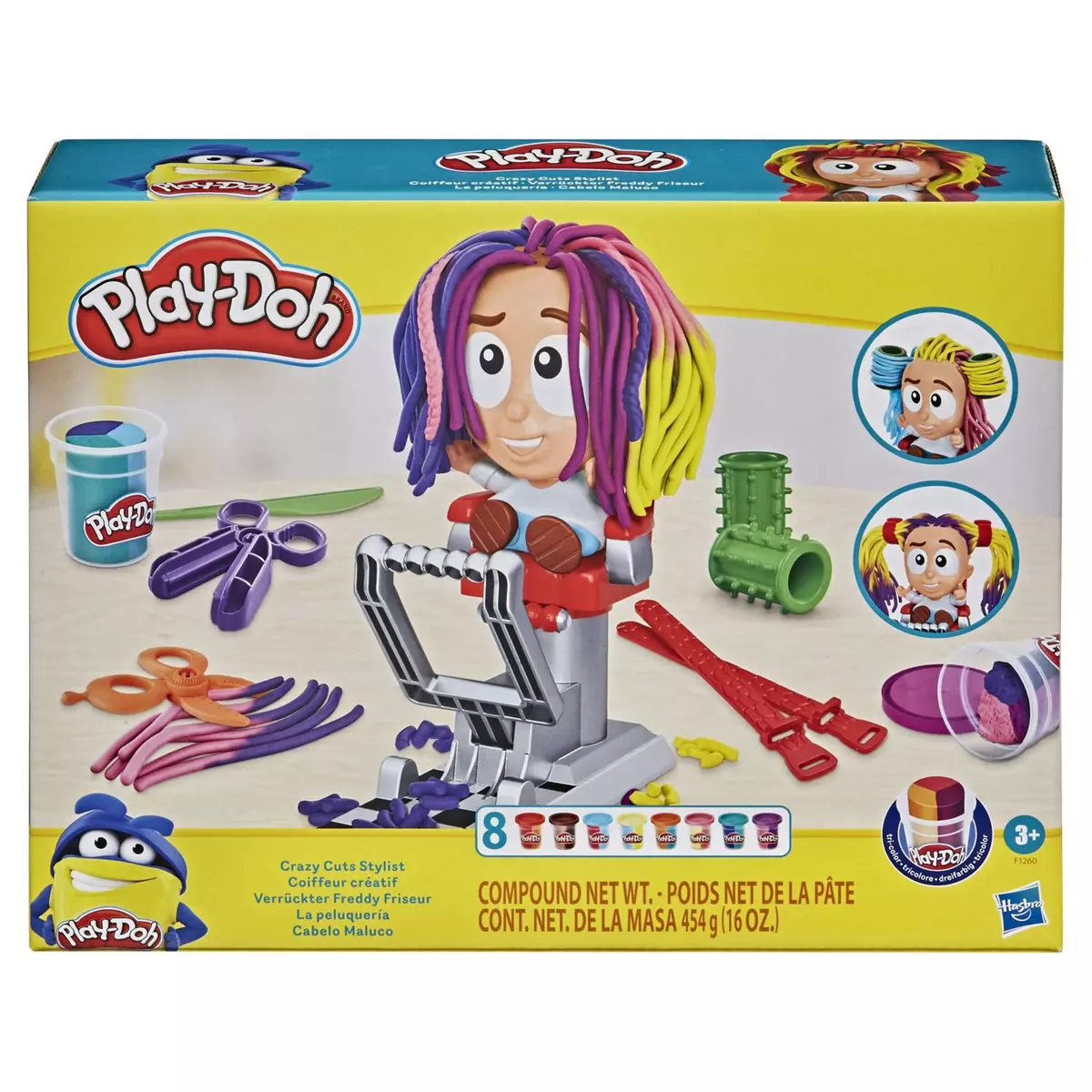 HASBRO Play-Doh - Le coiffeur Pate à modeler 
