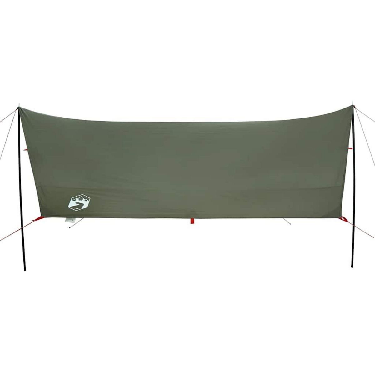 VIDAXL Bache de camping vert olive 462x306x211 cm impermeable