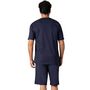 Voir la diapositive 3 : Eminence Pyjama court col V homme Mercerisé