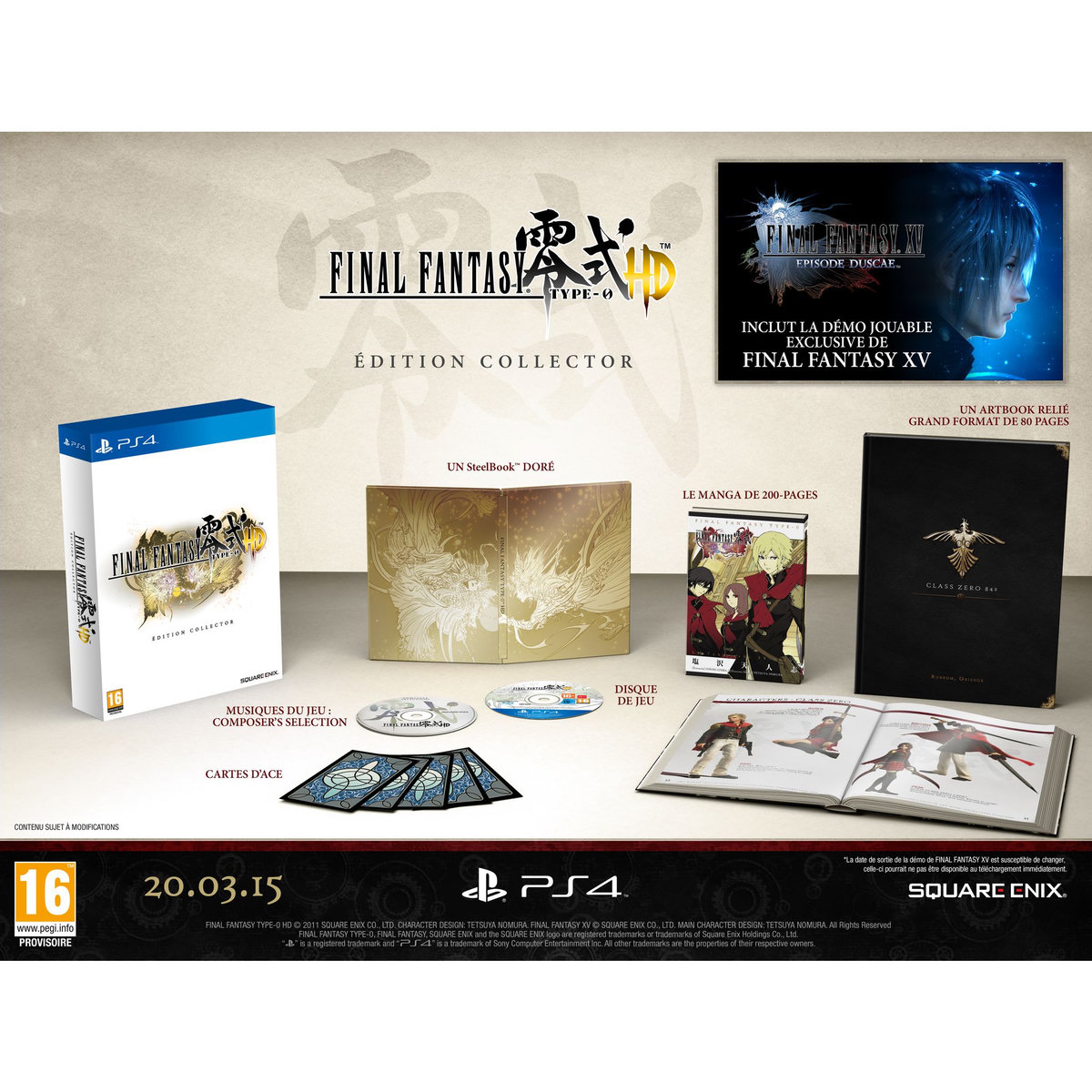 Final Fantasy Type-0 HD PS4