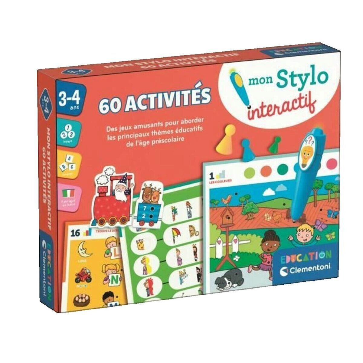 CLEMENTONI Jeu éducatif Clementoni Mon Stylo Interactif Vert