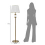 Voir la diapositive 6 : Paris Prix Lampadaire en Métal  Whity  160cm Blanc & Or
