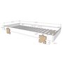 Voir la diapositive 6 : Paris Prix Lit Enfant en Bois  Modulo Puzzle II  90x200cm Blanc