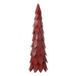 Paris Prix Sapin de Noël en Bois  Pieces  120cm Rouge