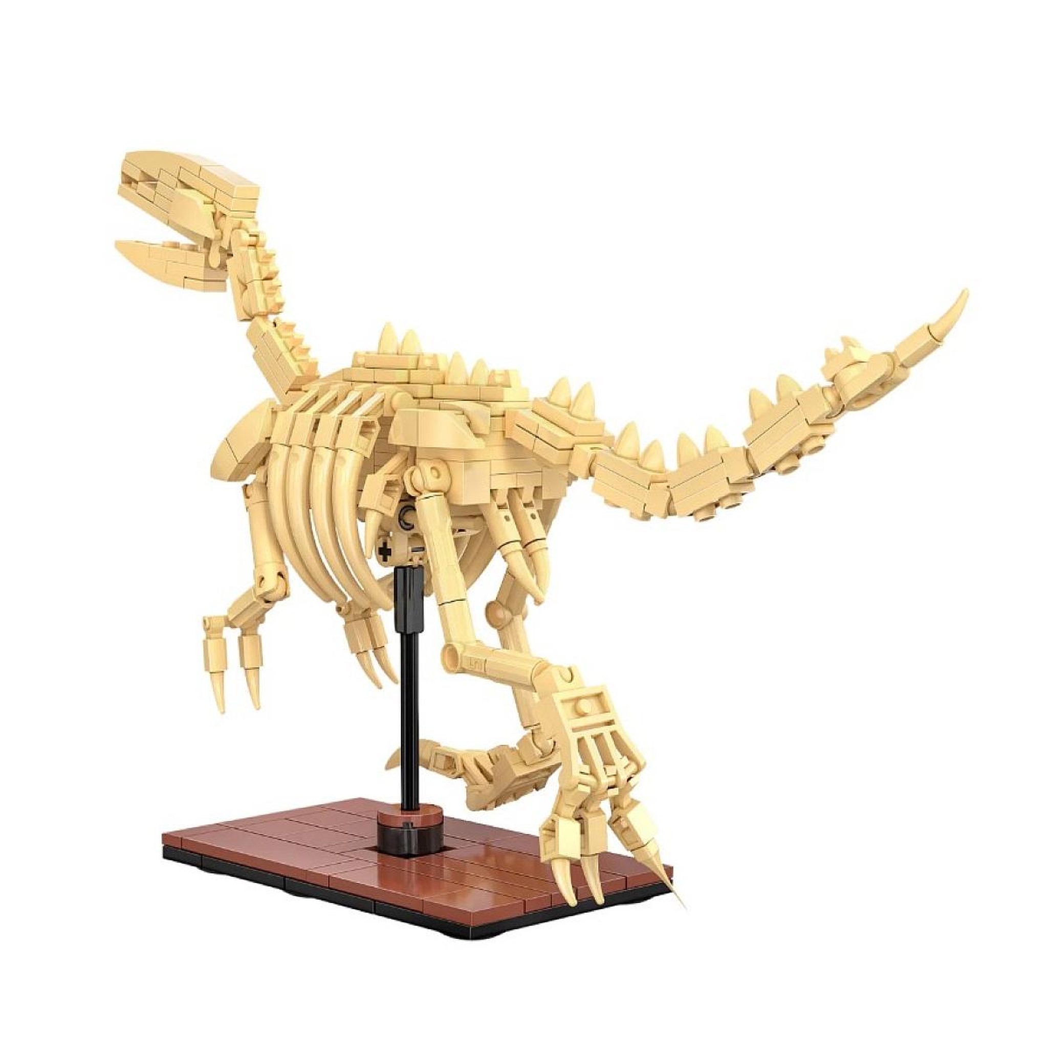 Voir la diapositive 3 : Jamara CaDA Fossile dinosaure Vélociraptor Bricks