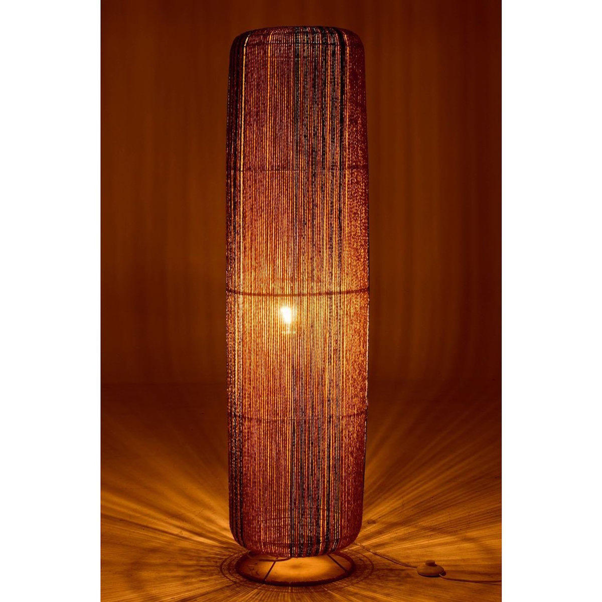 Paris Prix Lampadaire Corde  Chase  138cm Bleu & Naturel