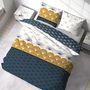 Voir la diapositive 3 : Home collection Parure de couette 3pcs 260x240cm microfibre abbie