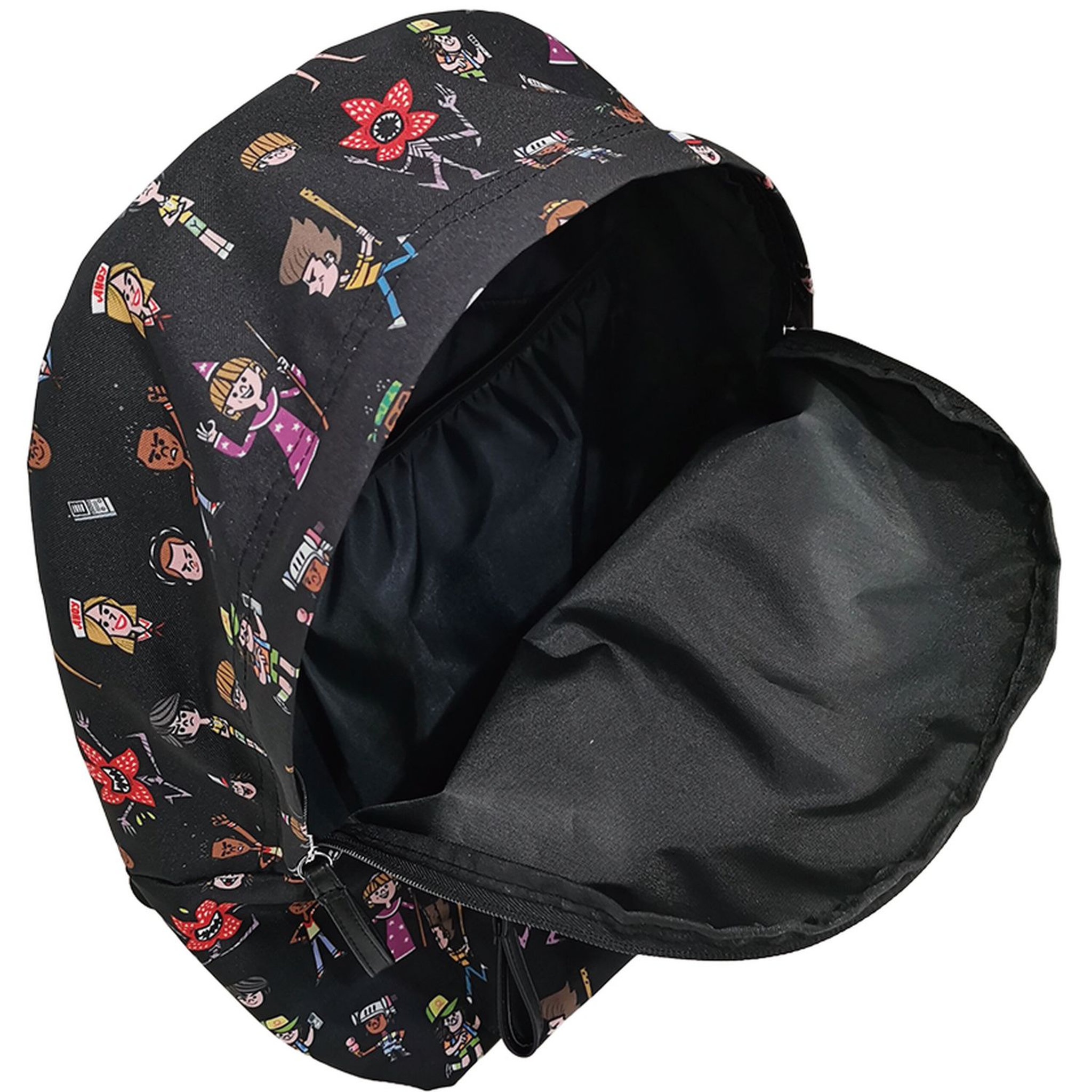 Voir la diapositive 5 : Stranger Things Sac à dos 1 compartiment noir STRANGER THINGS