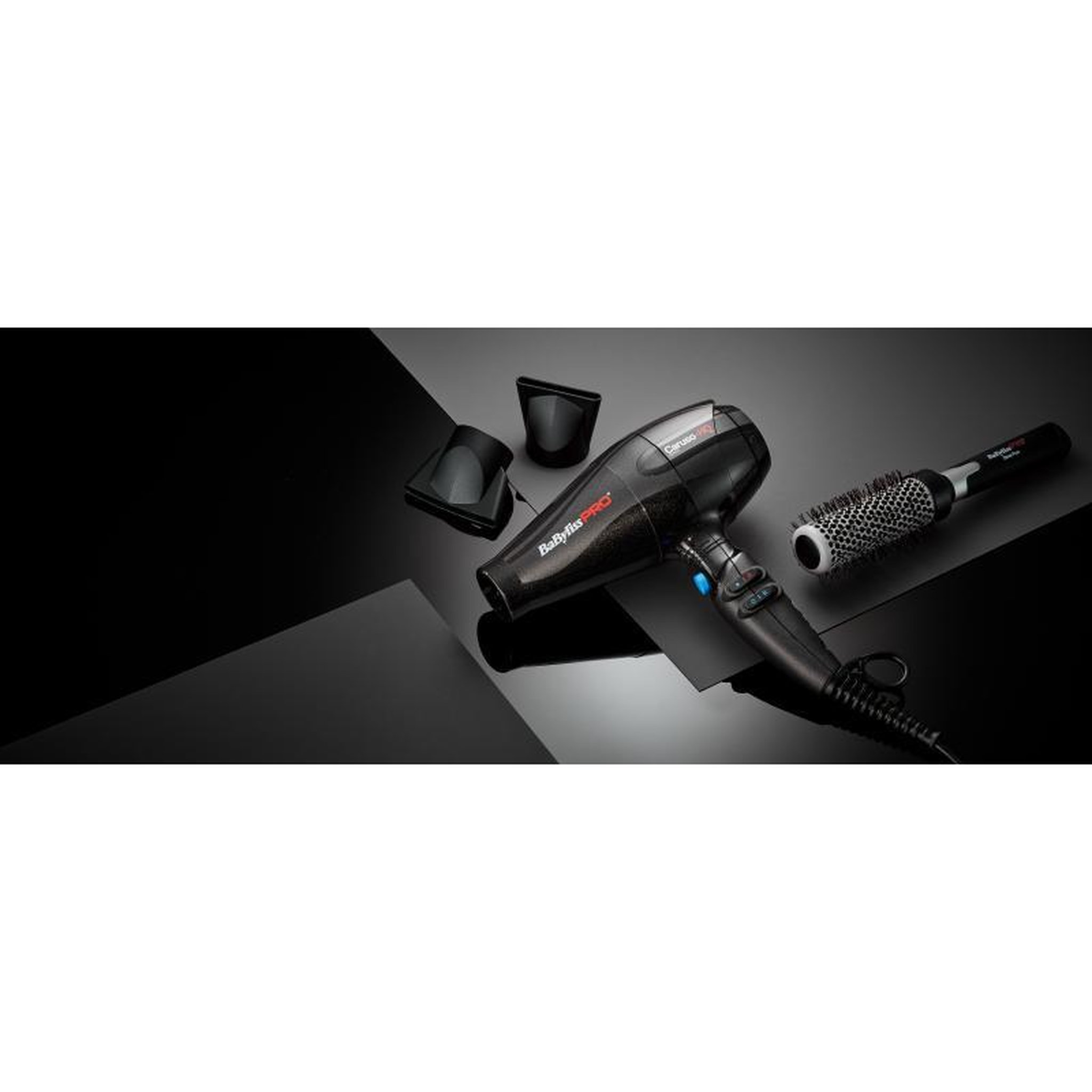 Voir la diapositive 3 : BABYLISS Babyliss Pro Hairdryer Caruso HQ black Schwarz (BAB6970IE)