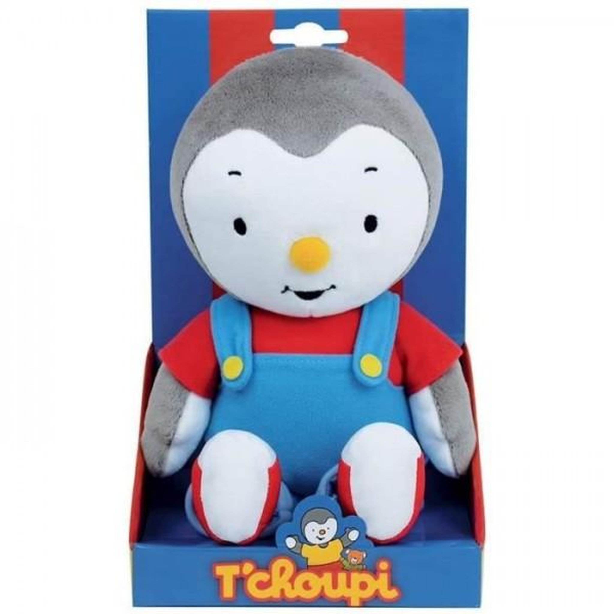 Voir la diapositive 2 : JEMINI Peluche T'choupi - JEMINI - Environ 30 cm - Polyester - Mixte