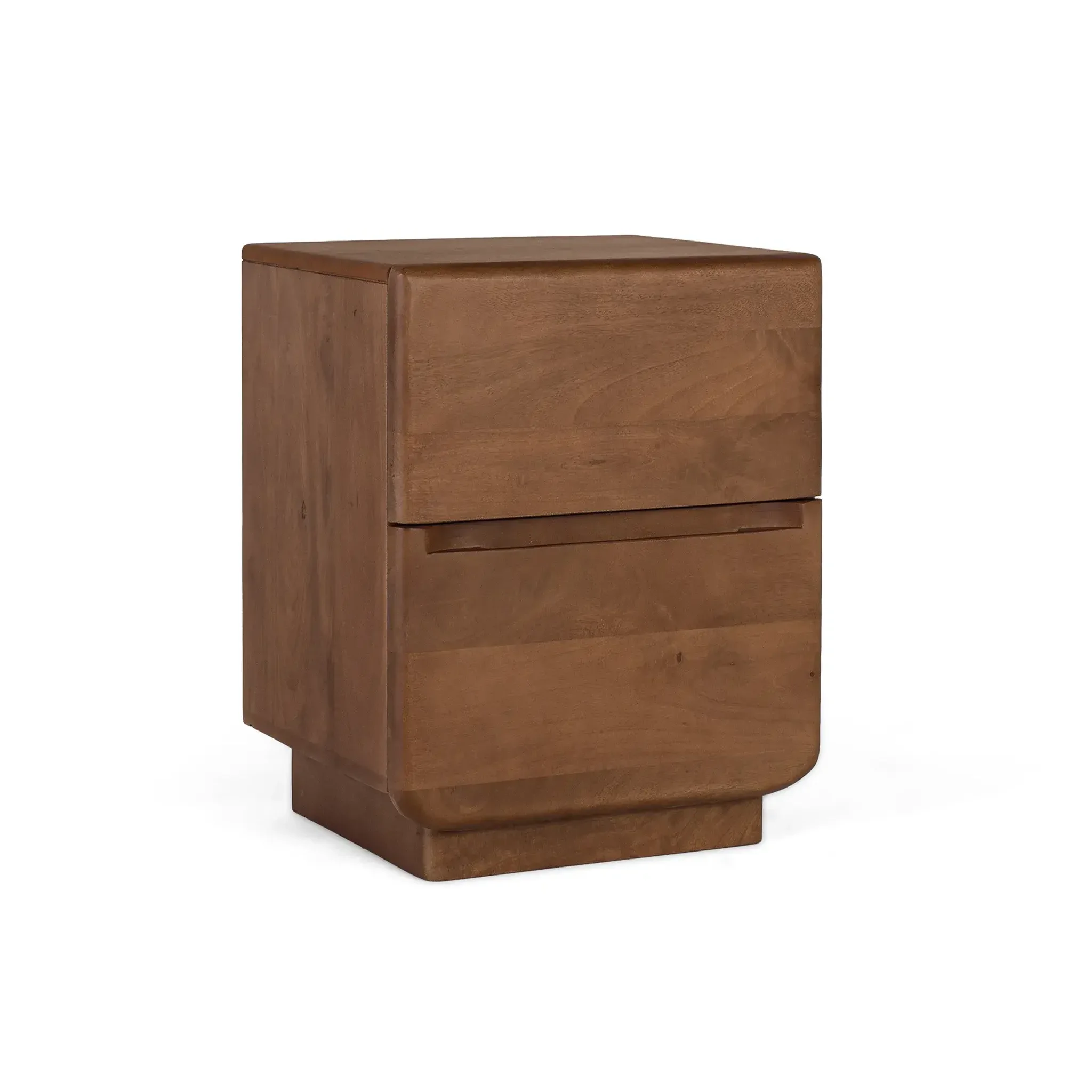 Voir la diapositive 3 : GINER Y COLOMER SL Table de chevet en bois de manguier 50 cm style scandinave japandi