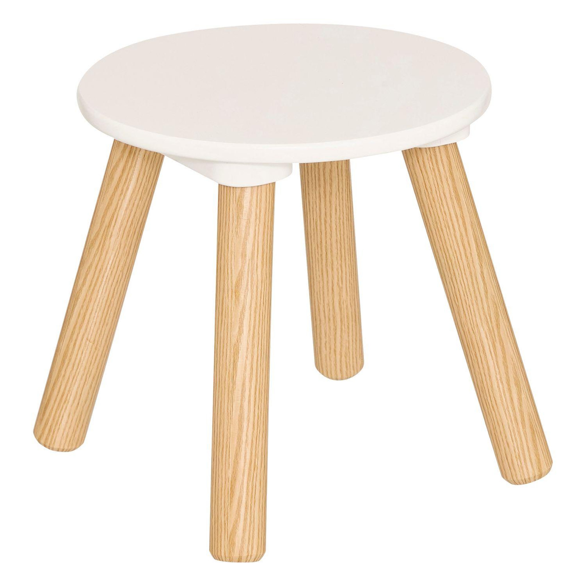 Voir la diapositive 5 : ATMOSPHERA Coiffeuse avec tabouret enfant bella - blanc