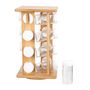 Voir la diapositive 3 : The Home Deco Factory Etagère à épices en bambou Cook - 16 Pots