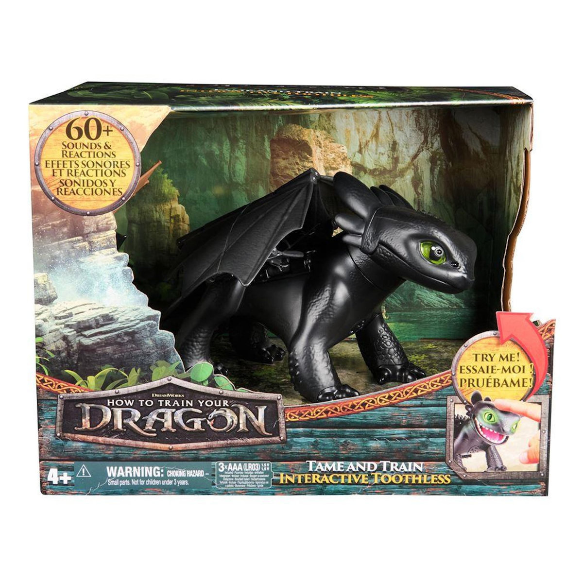 Dragons Figurine Dragons Mon Krokmou intéractif Dragons Movie