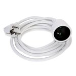 FIVE Rallonge Electrique  Terre  3m Blanc