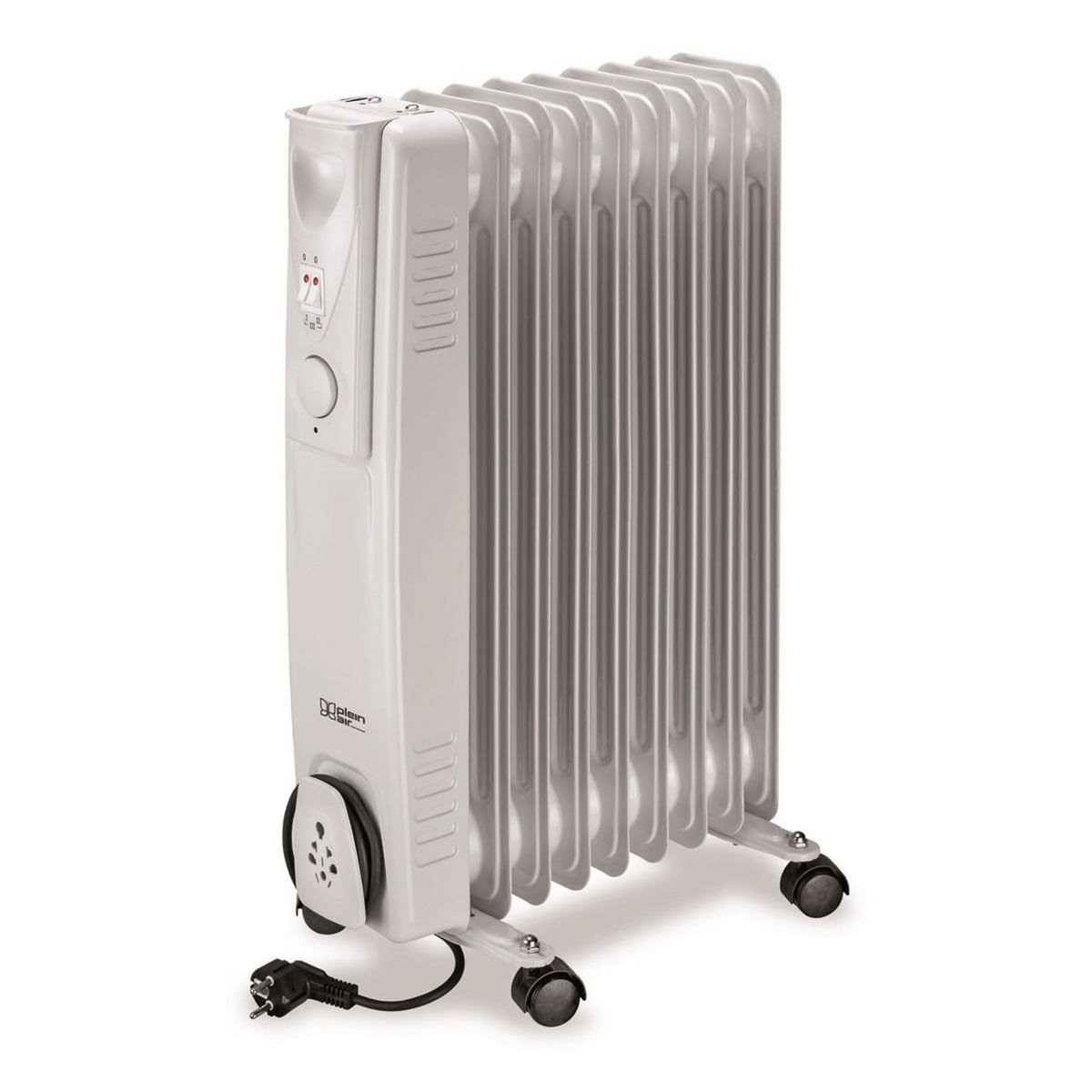Kemper Radiateur à bain d'huile 2000w blanc - 048561