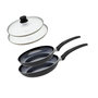 Voir la diapositive 1 : ELO Set de 2 Poêles 24 et 28 cm céramique sans PFAS et 2 couvercles Elo Pure Ceramica