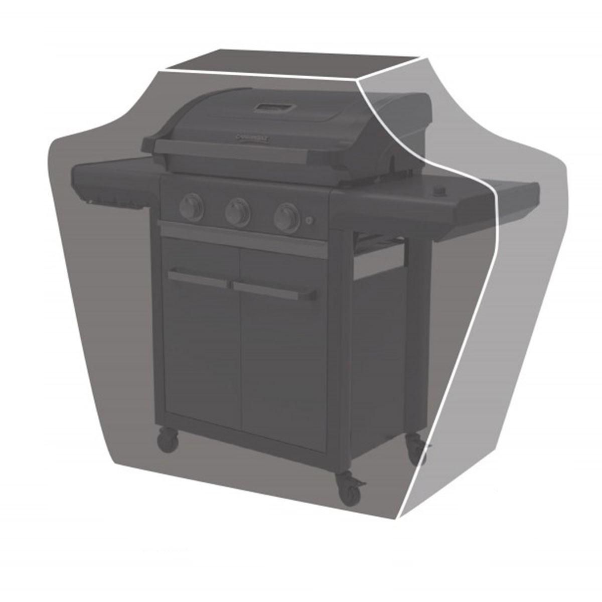 CAMPINGAZ Housse Barbecue  M  118 x 140 x 62 cm Polyester noir Haute résistance CAMPINGAZ