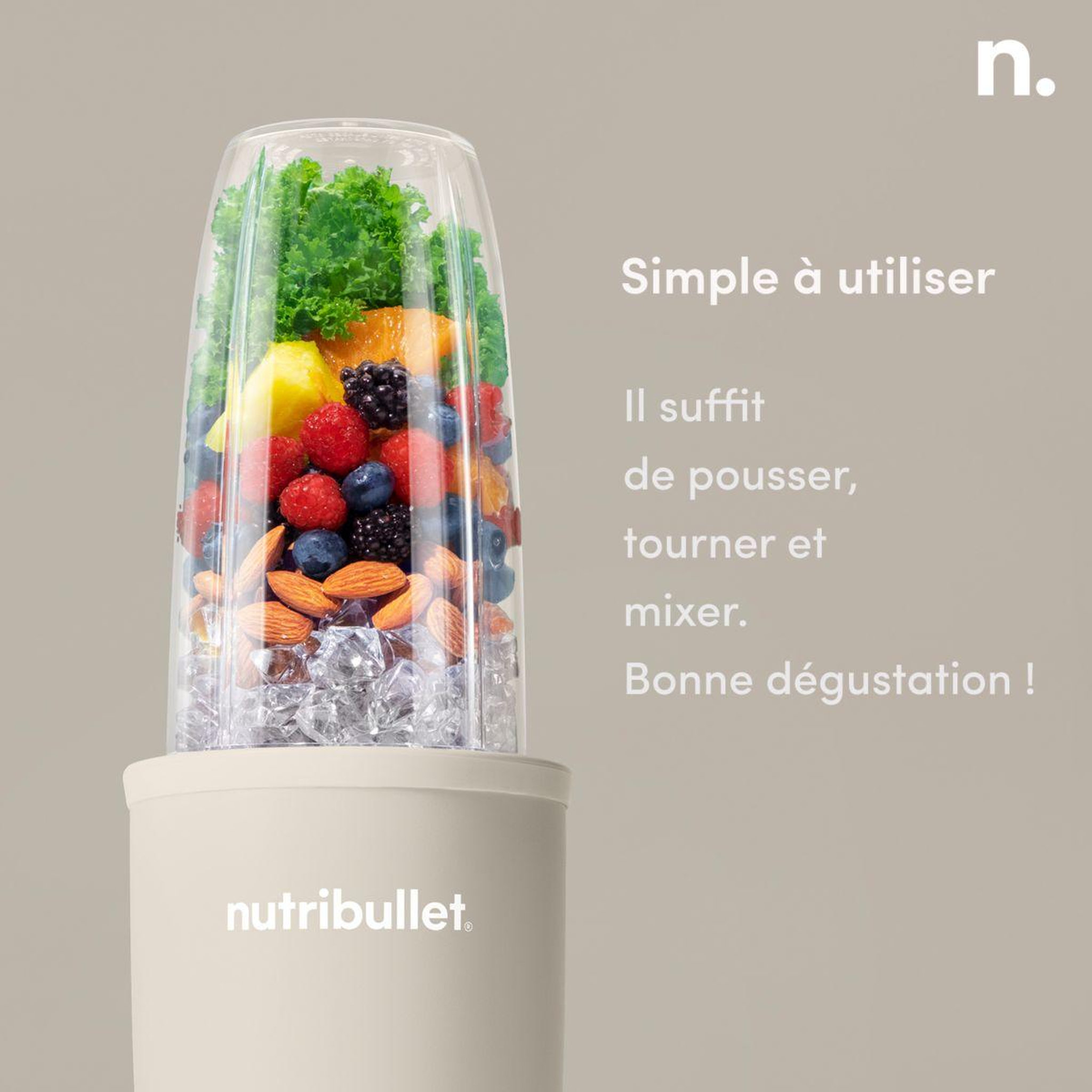 Voir la diapositive 4 : nutribullet Blender pro nb907masn