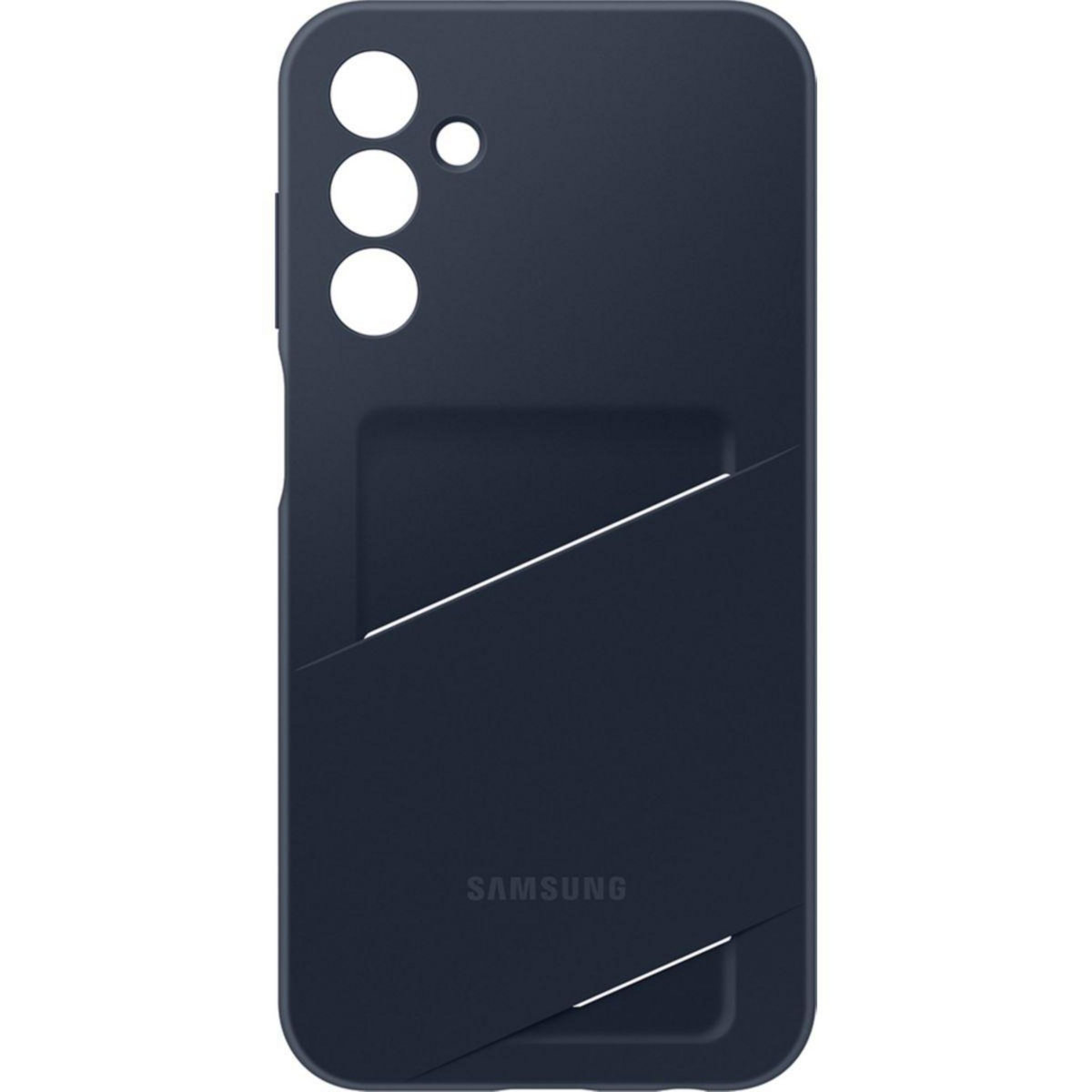 Samsung Coque Samsung A15 avec porte carte Bleu foncé