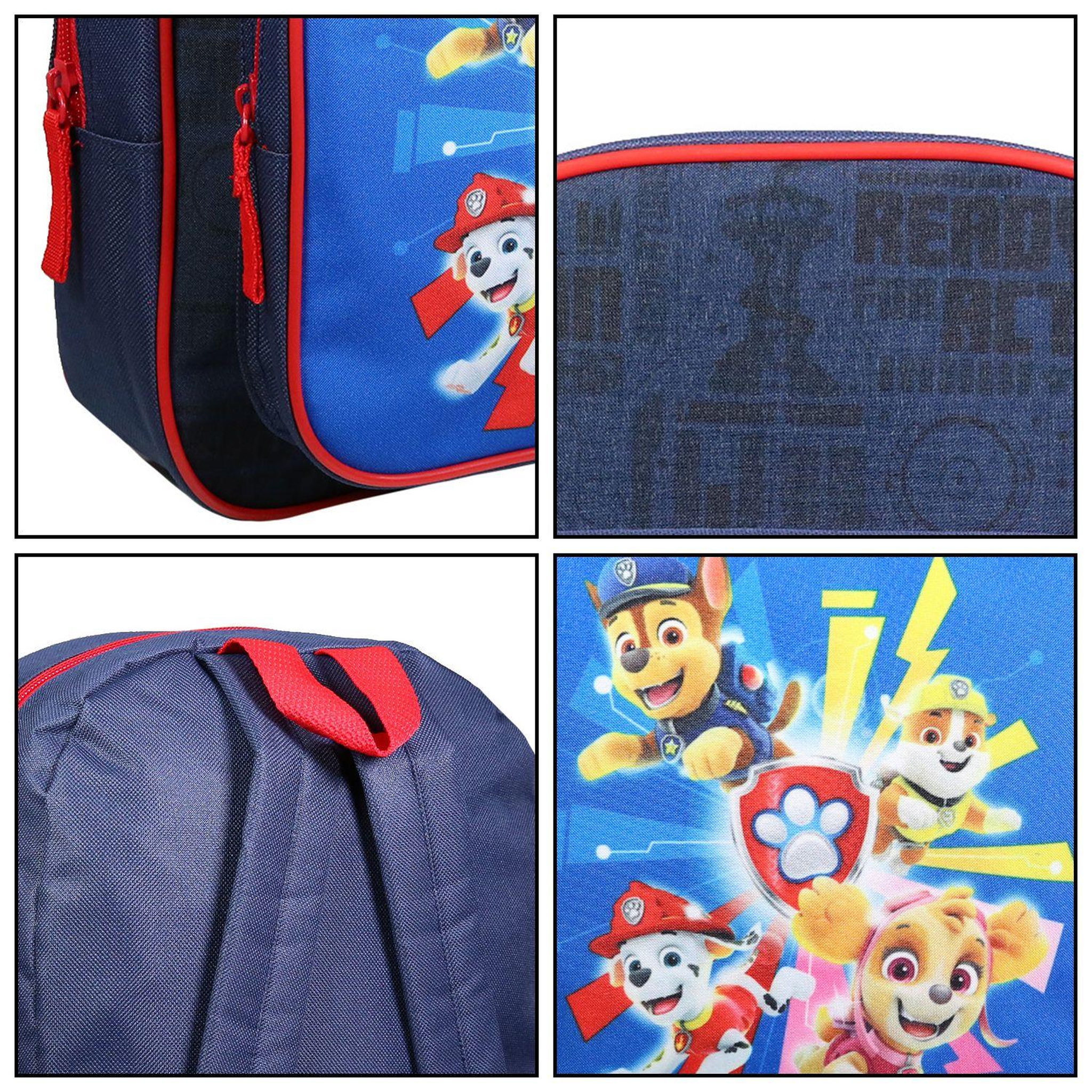 Voir la diapositive 6 : Bagtrotter BAGTROTTER Sac à dos 31 cm avec poche maternelle Pat'Patrouille Bleu
