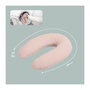 Voir la diapositive 6 : BABYMOOV BABYMOOV Coussin de maternité Doomoo Buddy, un confort unique de la grossesse a l'allaitement, cloudy pink