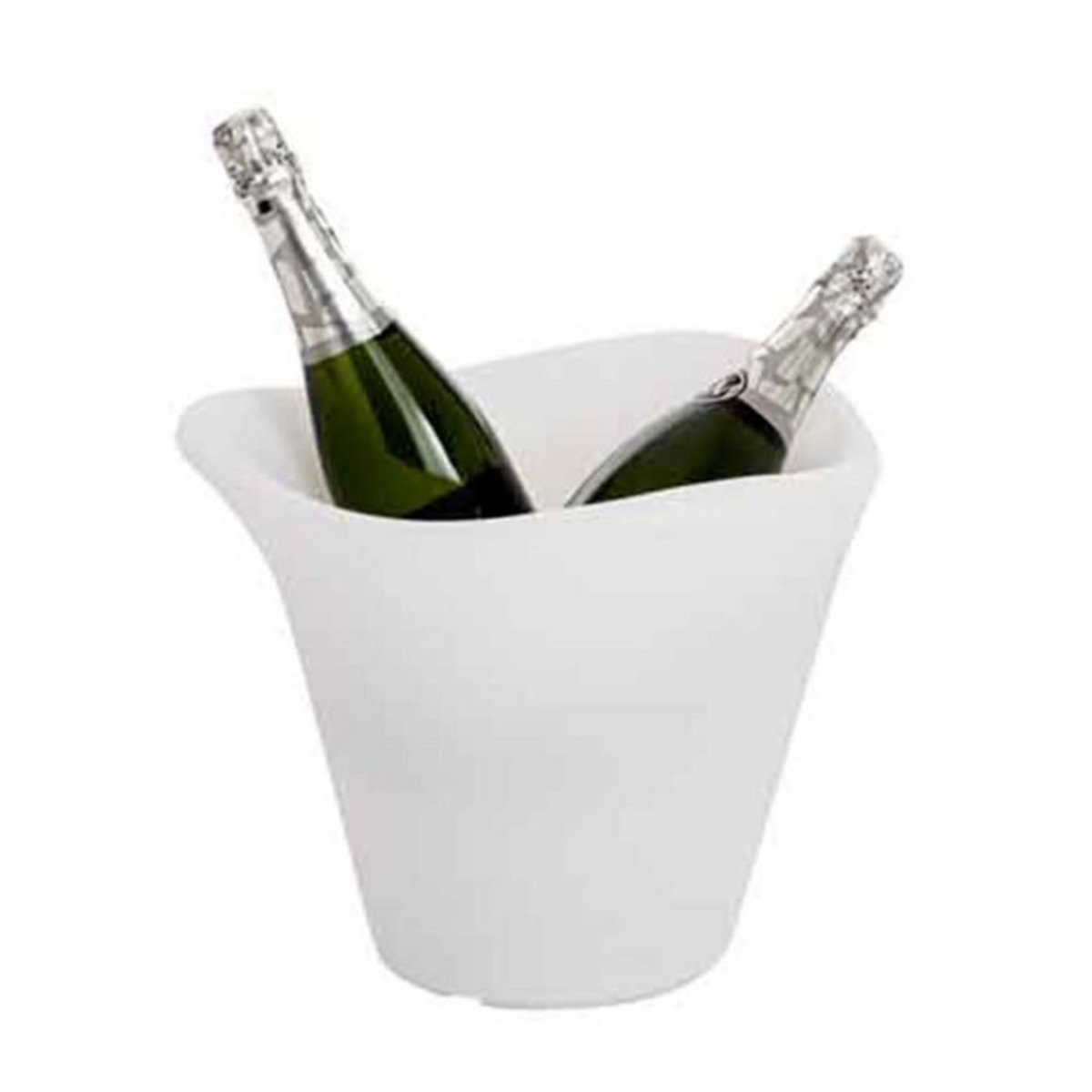 Paris Prix Lampe d'Extérieure & Seau à Glace  Outdoor  26cm Blanc