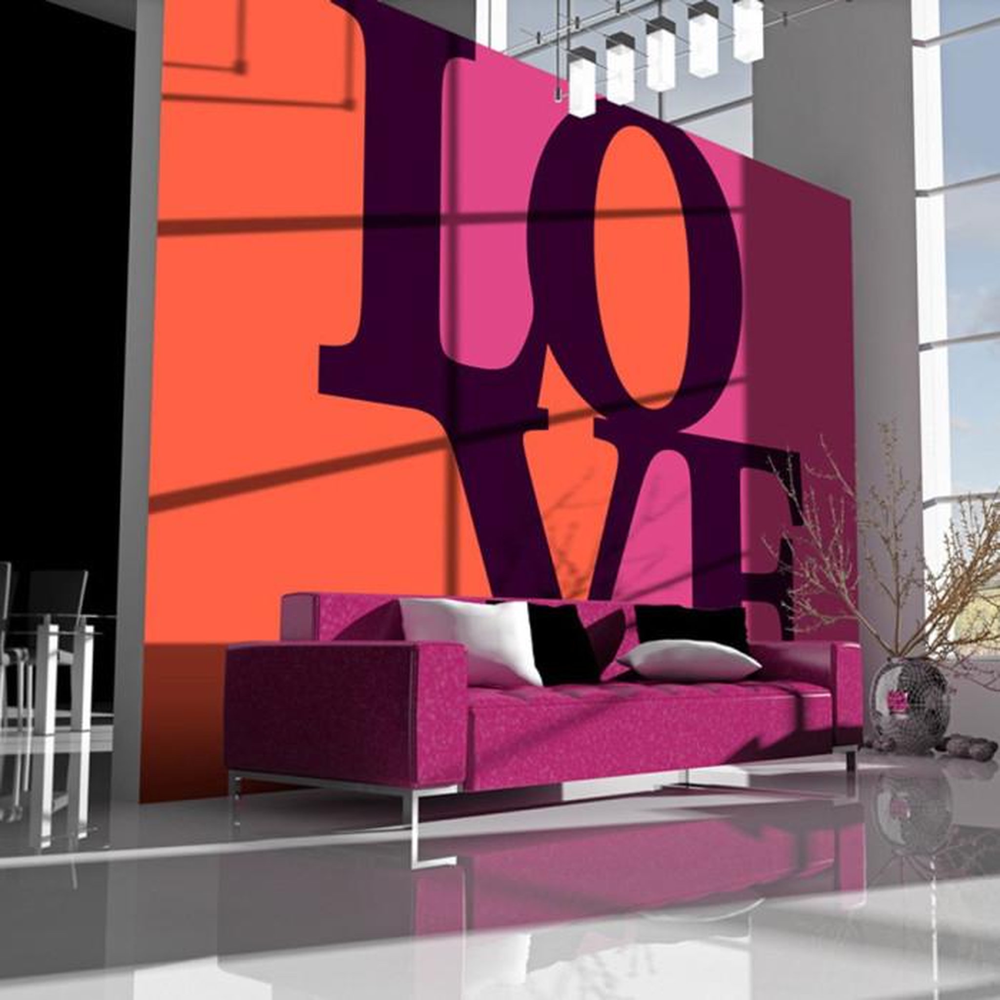 Paris Prix Papier Peint  Love is in the Air. Coloris disponibles : Multicolore