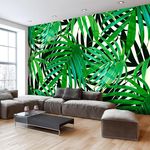 Paris Prix Papier Peint  Tropical Leaves. Coloris disponibles : Multicolore