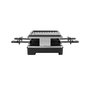 Voir la diapositive 2 : WEASY WEASY LUGA40 - Appareil a raclette et grill 4 personnes - 600W - Revetement anti-adhesif - 19,7x19,7cm - Plaque amovible