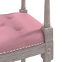 Voir la diapositive 5 : VIDAXL Banc Rose 110x40x70 cm Velours