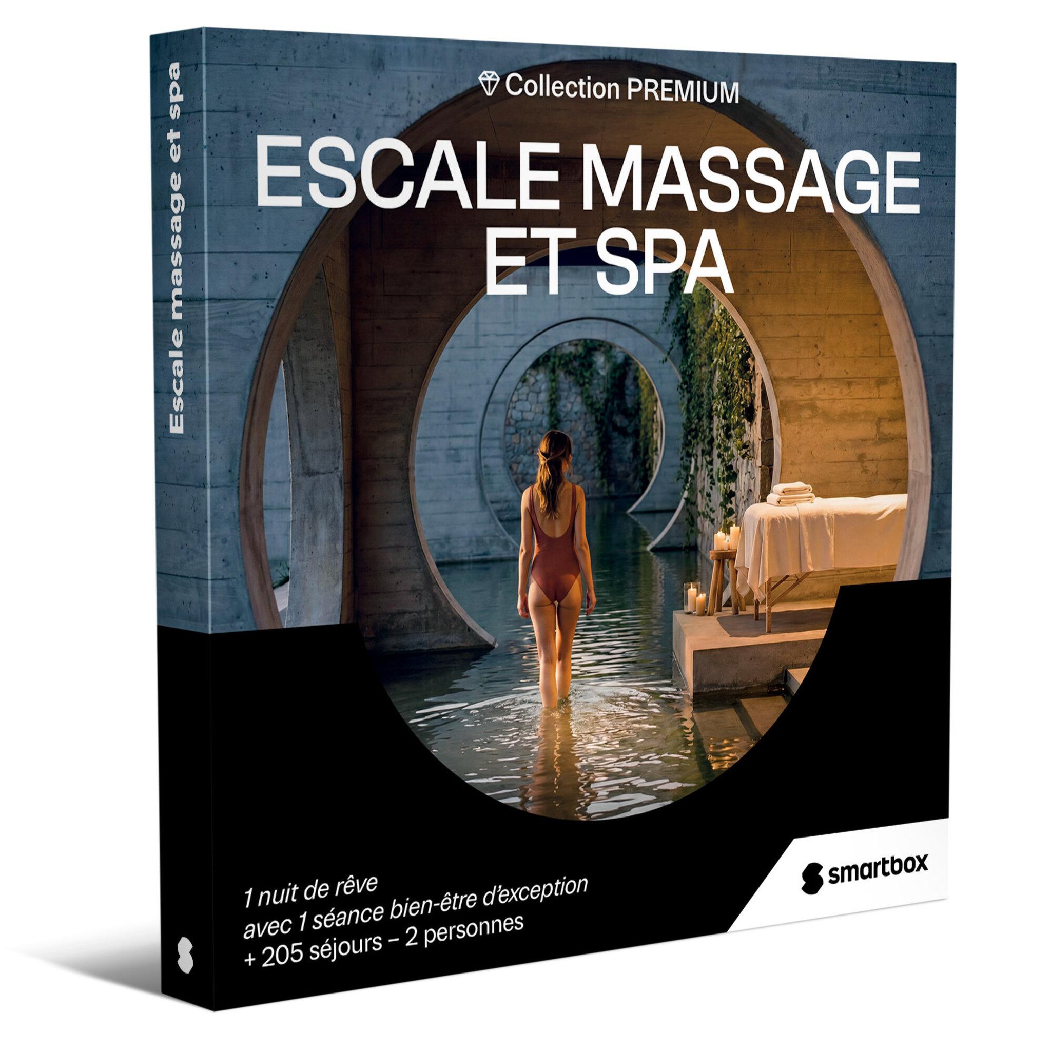 Smartbox Escale massage et spa - coffret cadeau séjour