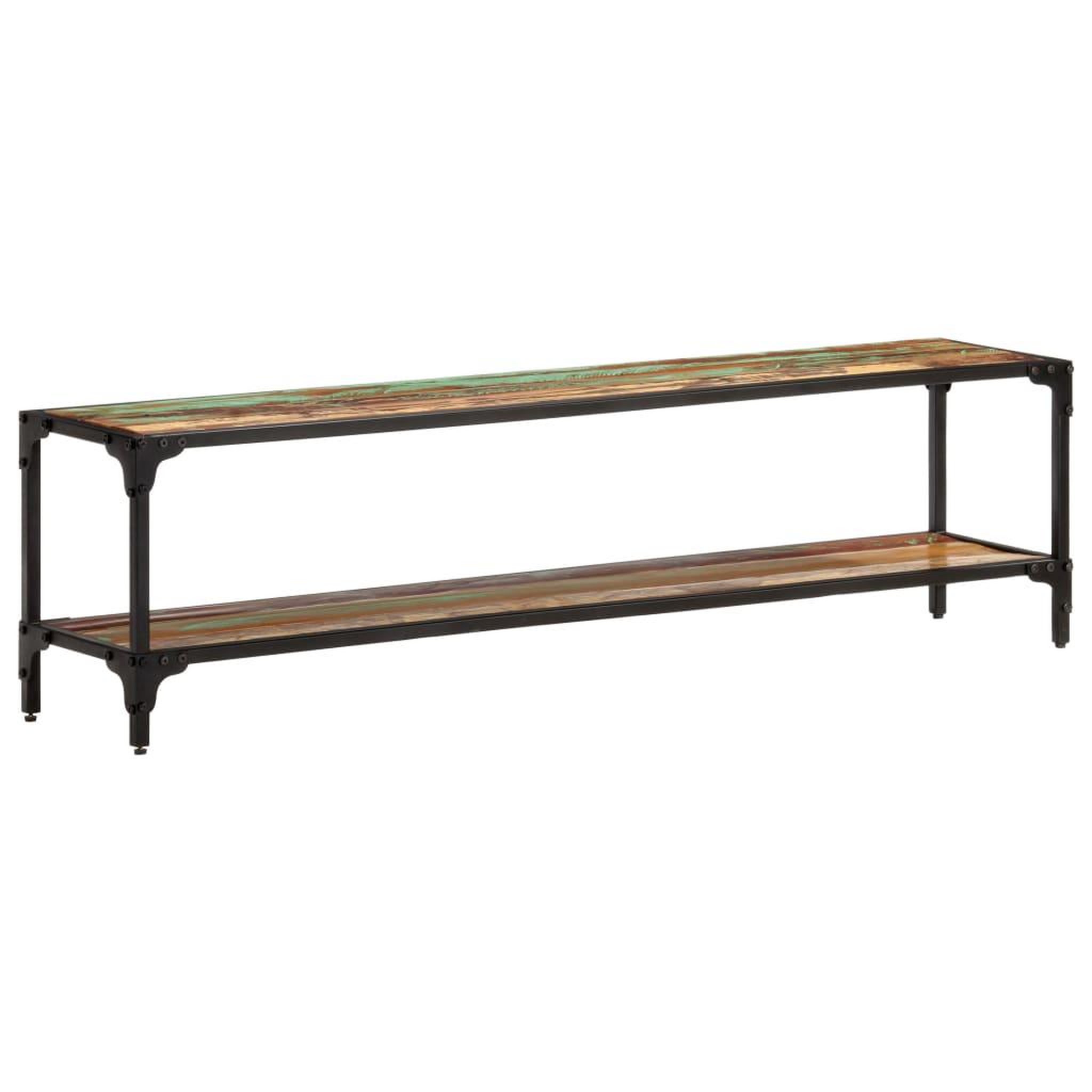 Voir la diapositive 1 : VIDAXL Meuble TV 150x30x40 cm Bois de recuperation massif