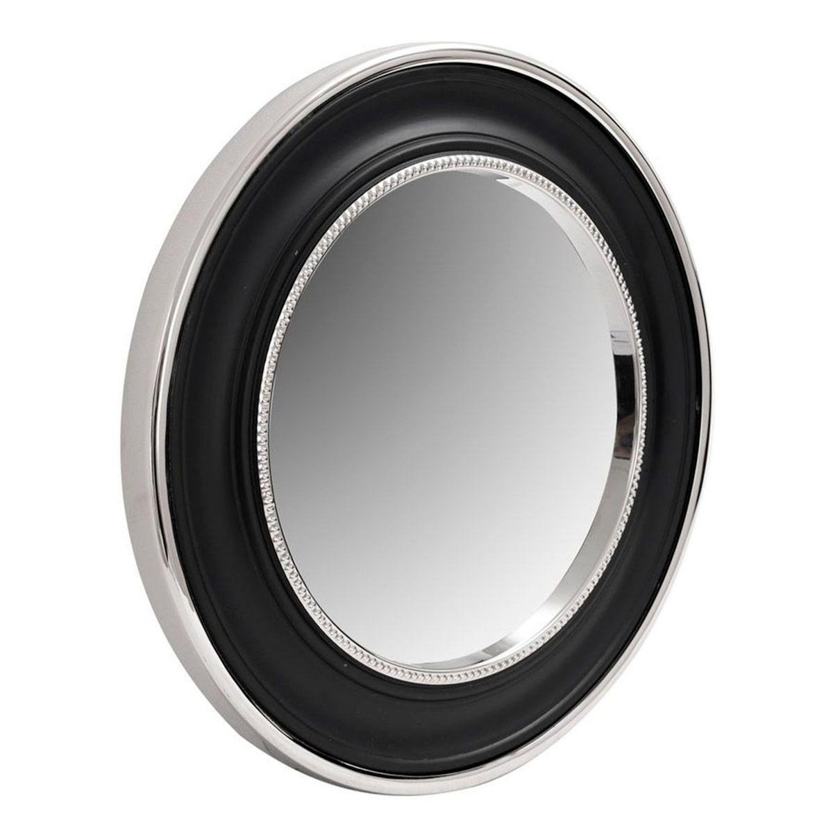 Paris Prix Miroir Mural Design  Eleganca  45cm Argent & Noir