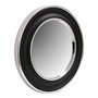 Voir la diapositive 1 : Paris Prix Miroir Mural Design  Eleganca  45cm Argent & Noir