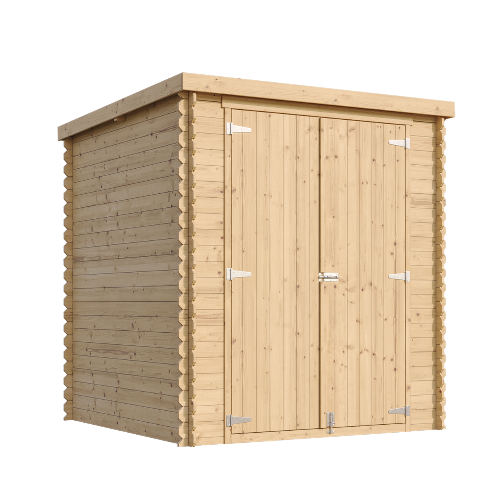 Voir la diapositive 3 : TIMBELA Abri de Jardin en Bois 3,53 m², Cabanon de Jardin Extérieur, avec sol imprégné M309C1+M309G