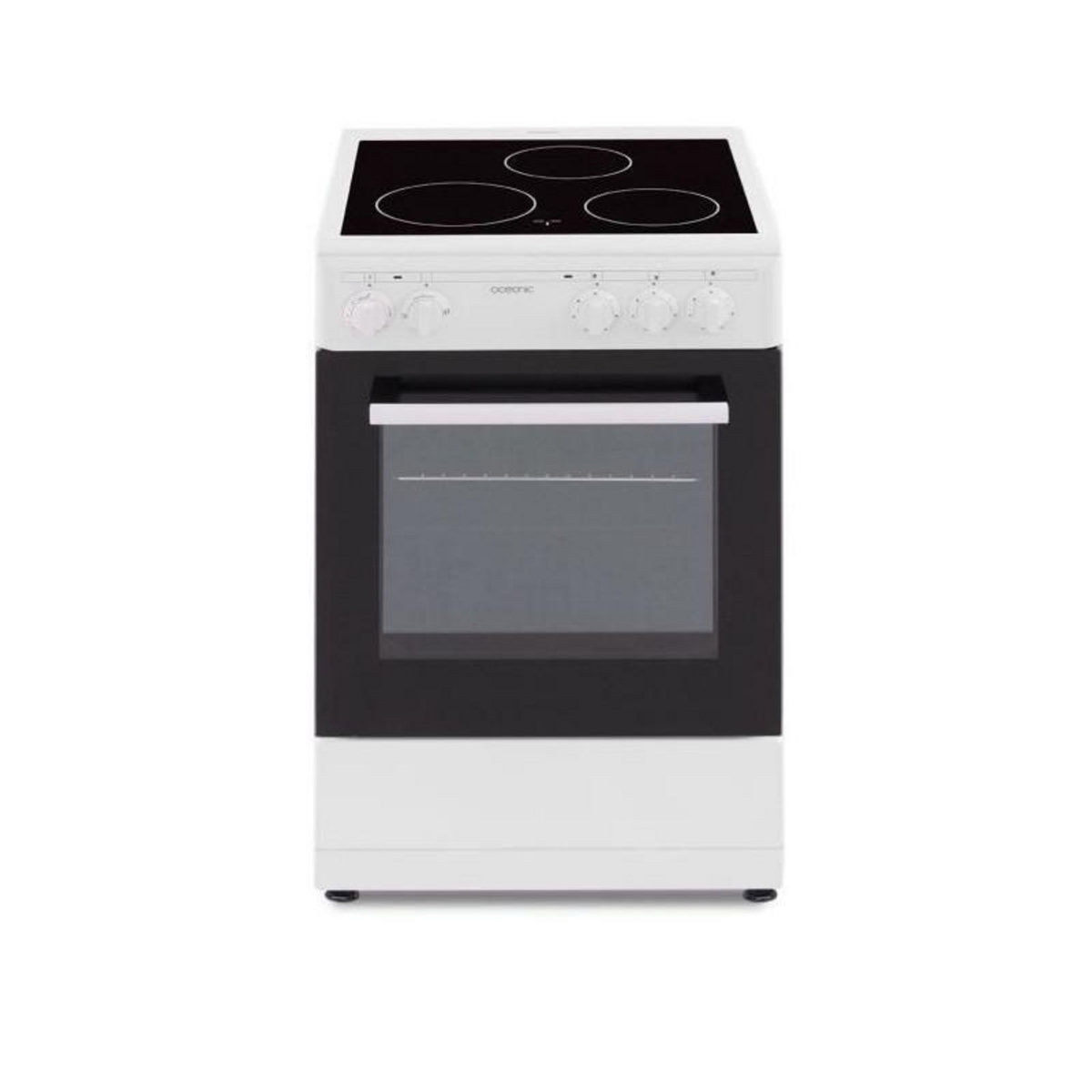 OCEANIC Cuisinière vitrocéramique Électrique 48L OCEANIC 50cm, CV5050W8