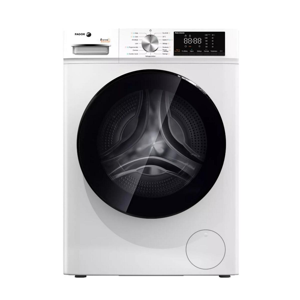 Fagor Lave-linge séchant frontal 8/5kg 1400 tours/min - FLS0805IDAW