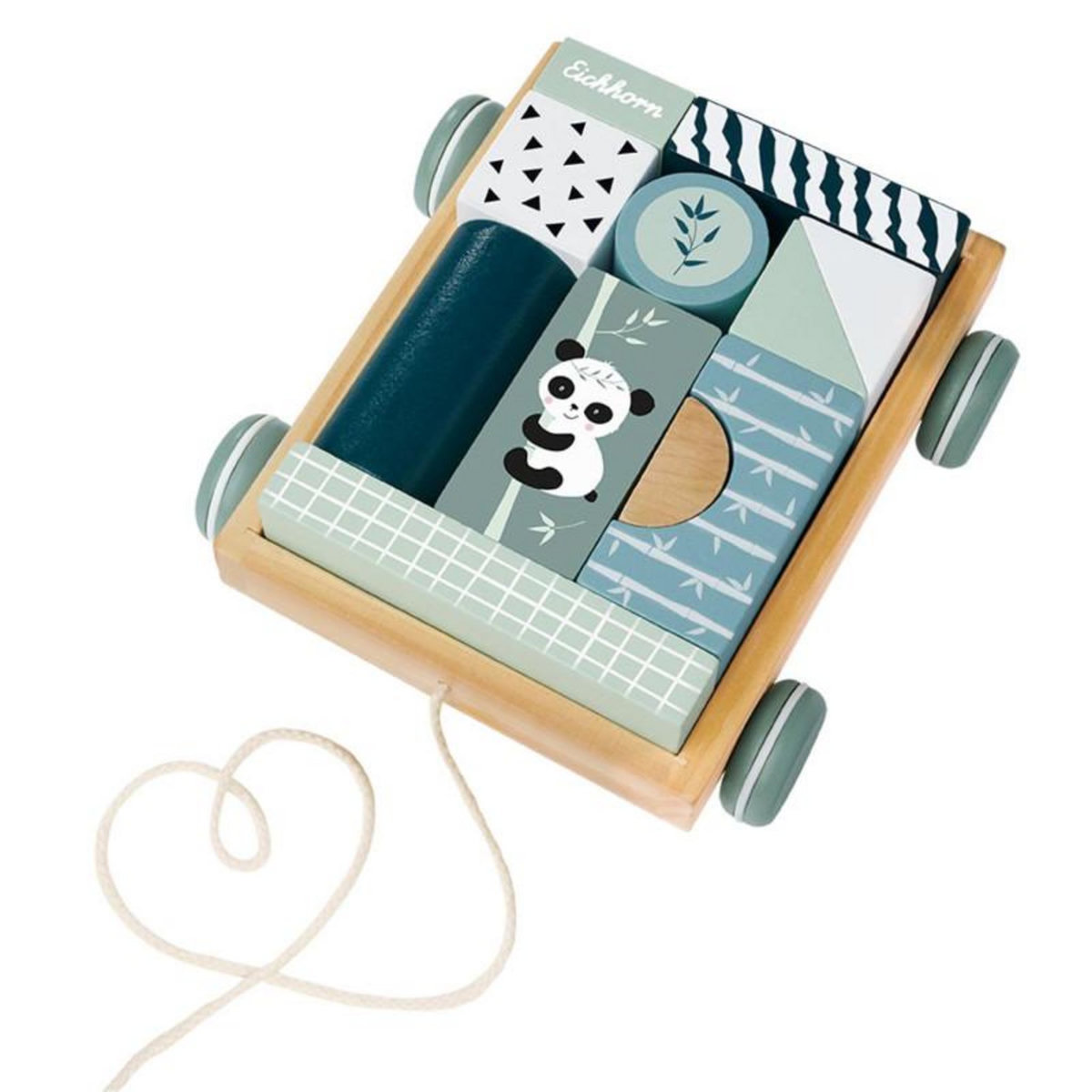 Eichhorn Eichhorn Wooden Chariot Panda 100003800