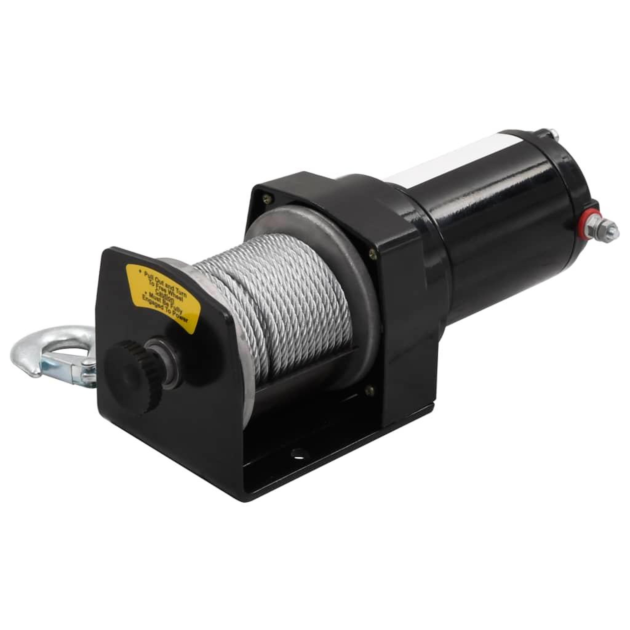 Voir la diapositive 2 : VIDAXL 12 V Treuil electrique 1360 KG avec fil et plaque de montage